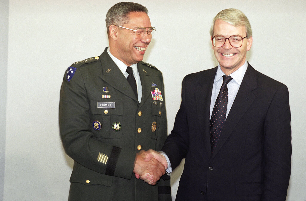 Gen. Colin Powell through the years