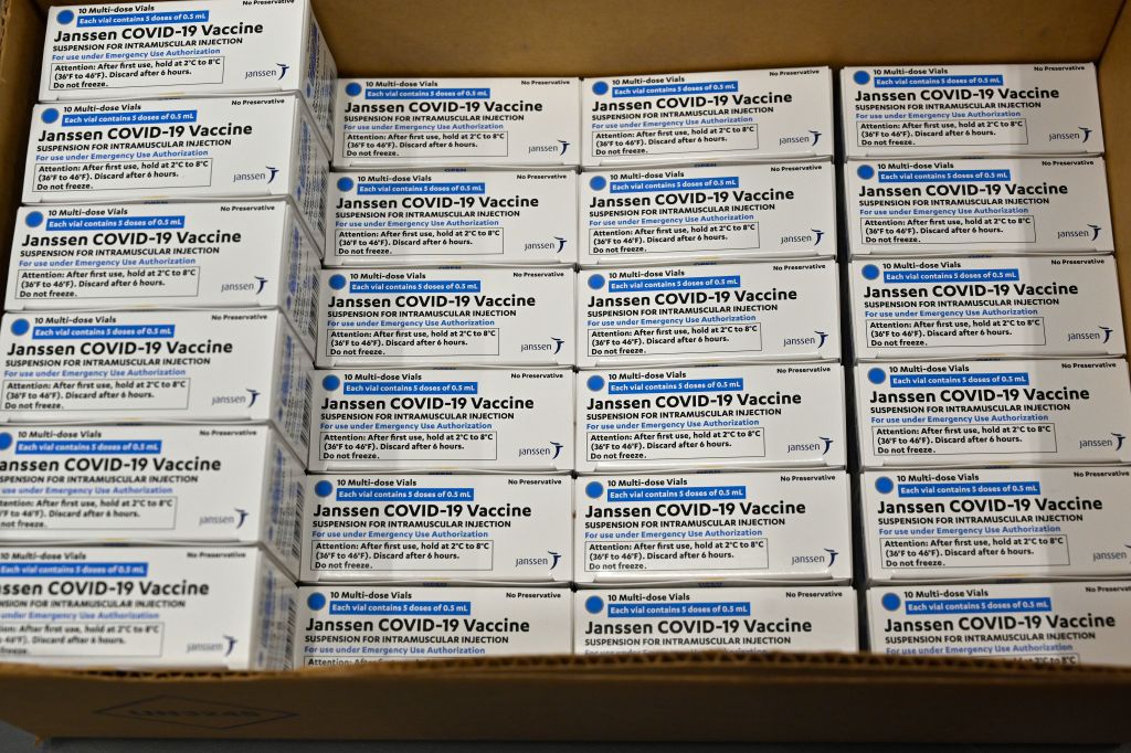Photos: Johnson & Johnson ships millions of doses of coronavirus vaccine