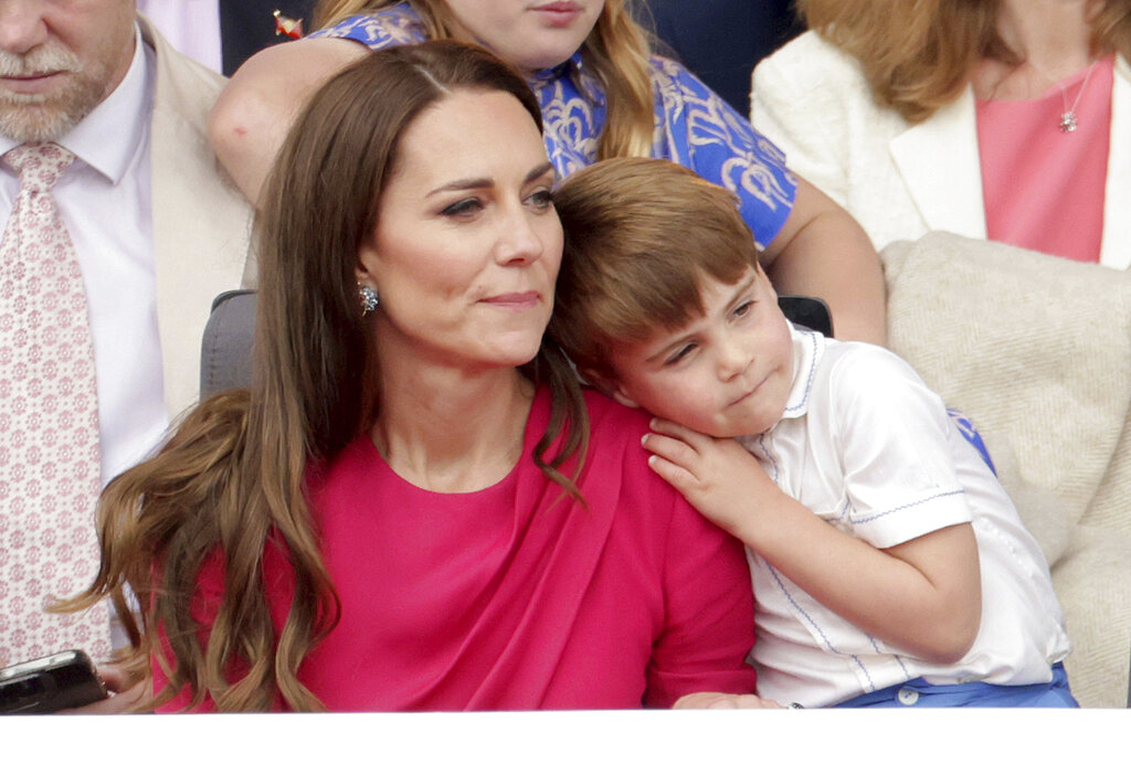 Prince Louis pageant antics