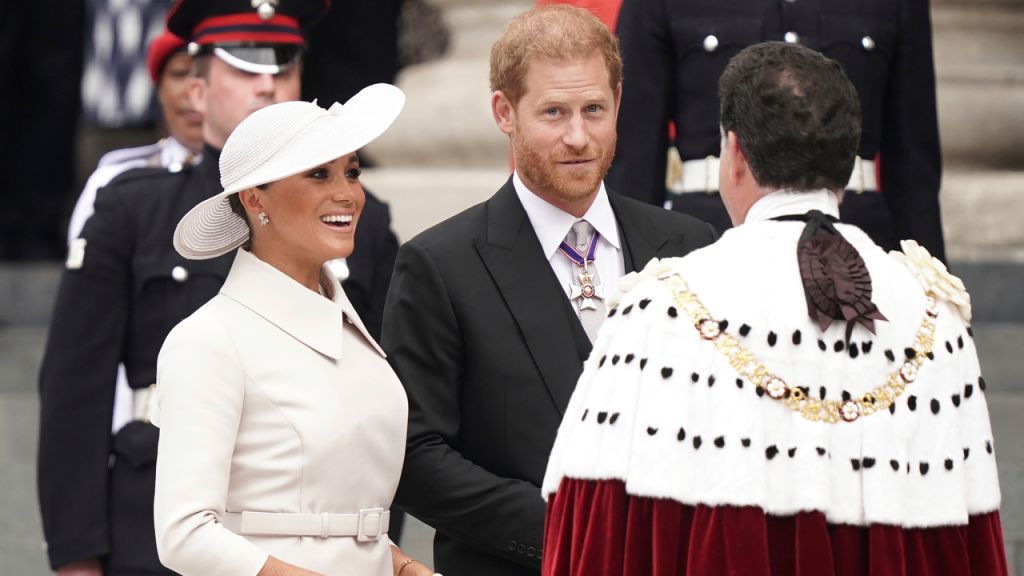 Photos: British royals, minus Queen Elizabeth, attend Platinum Jubilee church service