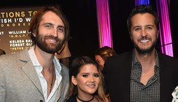 Ryan Hurd, Maren Morris, Luke Bryan at 2017 Nashville Songwriters Hall Of Fame Awards