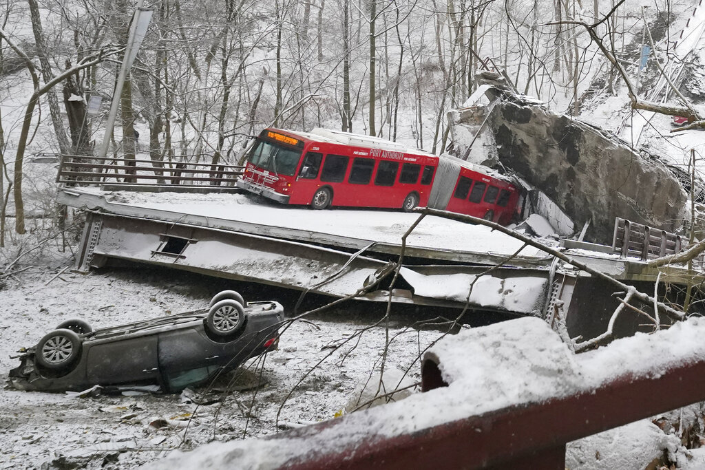 Bridge collapse