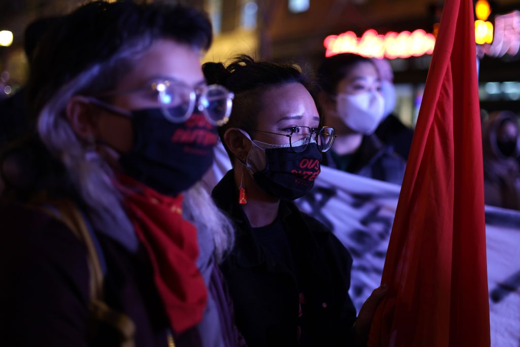 Photos: Demonstrations, vigils held across country in wake of Atlanta spa shootings