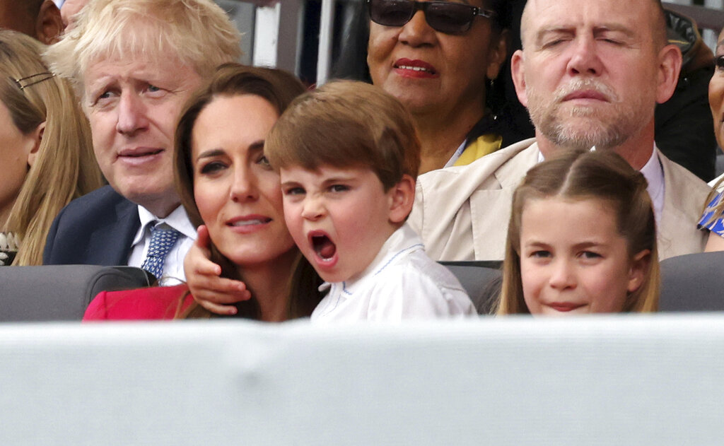 Prince Louis pageant antics