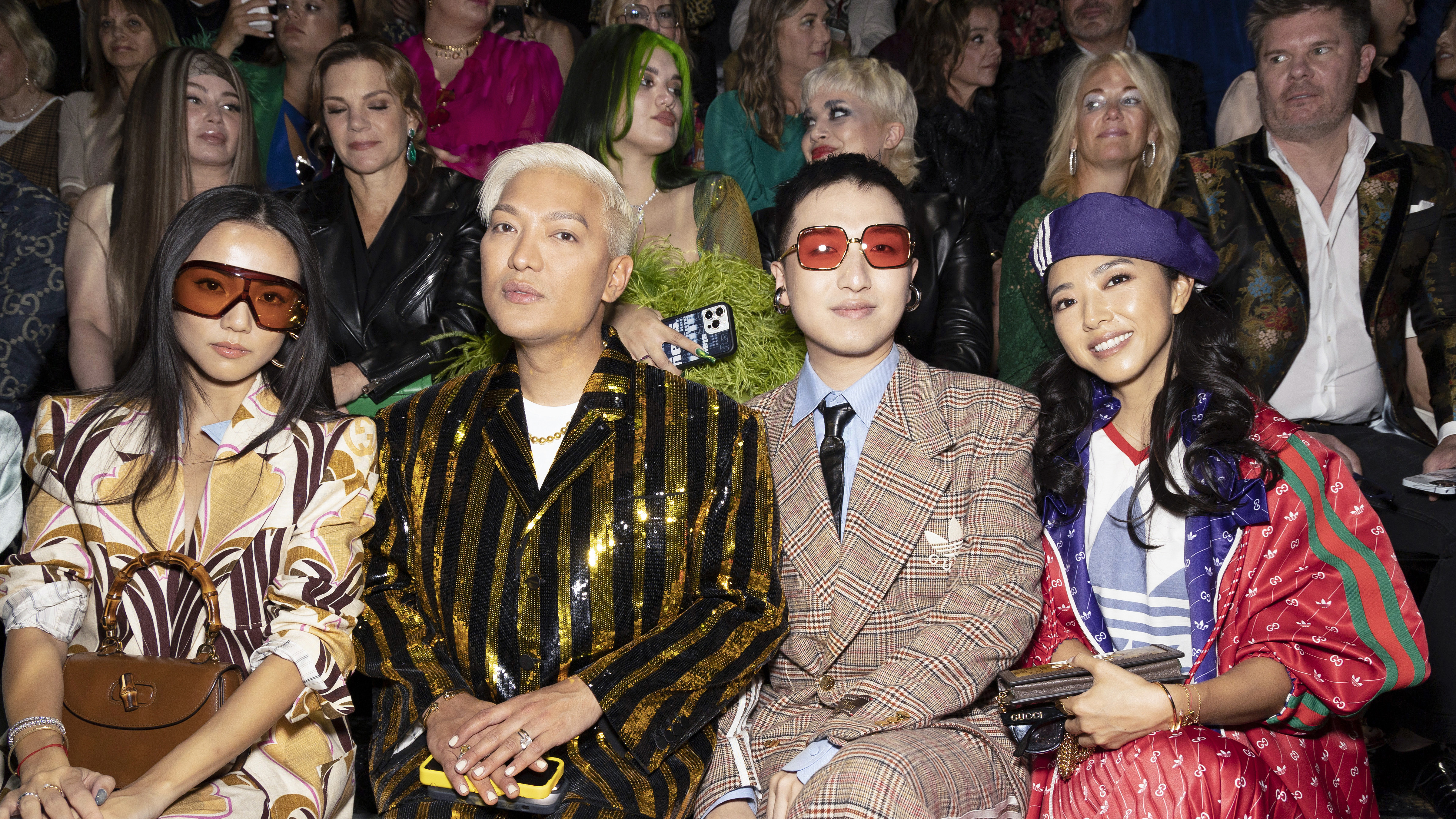 Gucci Twinsburg - Front Row - Milan Fashion Week Spring/Summer 2023
