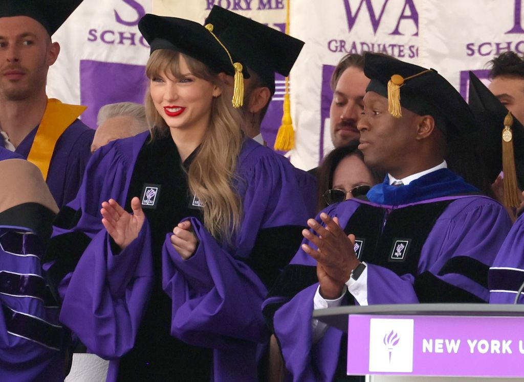 Photos: Taylor Swift delivers commencement address at NYU