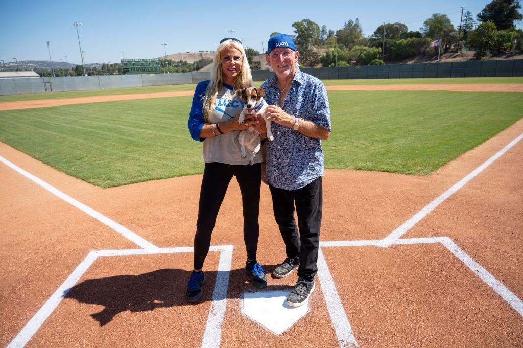 Photos: Russell terrier Macho declared fastest dog baserunner at Dodger Stadium