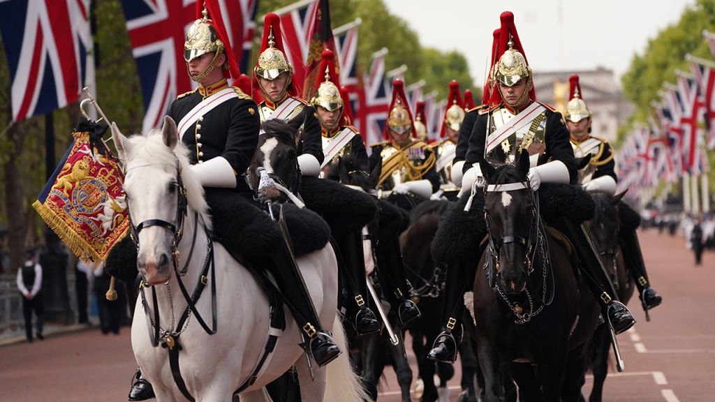 Photos: Crowds gather ahead of Queen Elizabeth II's coffin procession