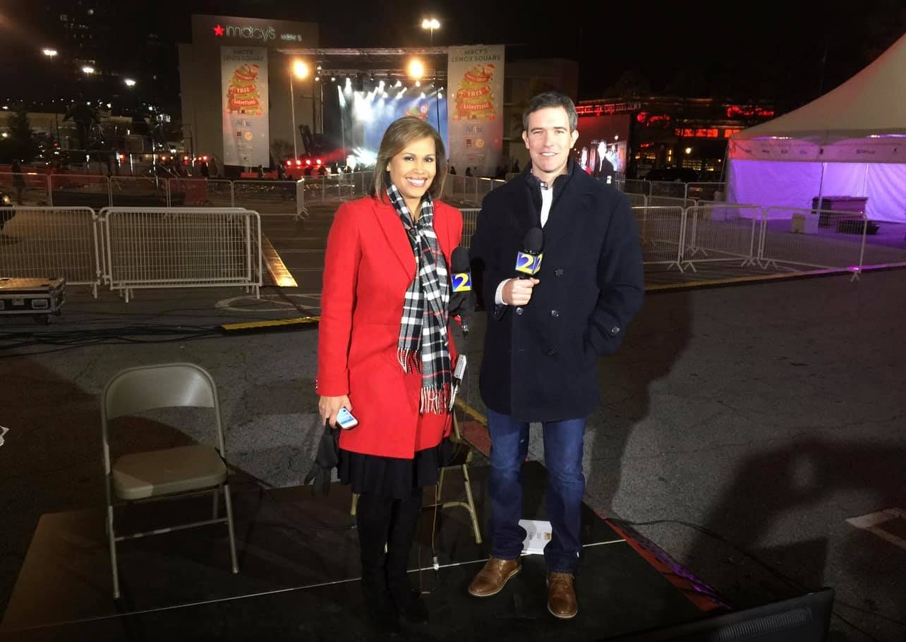 Jovita Moore with Craig Lucie