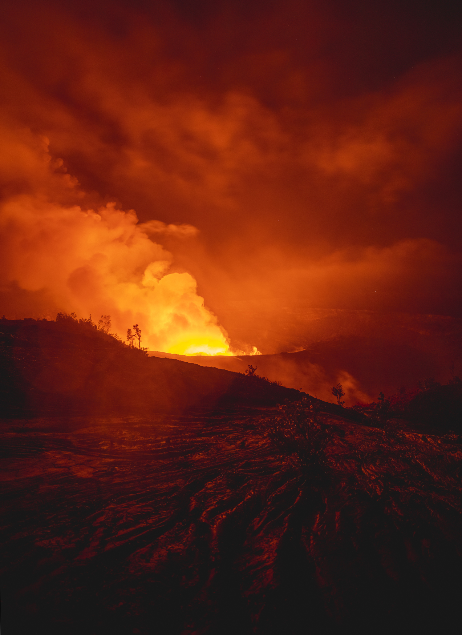 Photos: Kilauea volcano erupts on Hawaii's Big Island