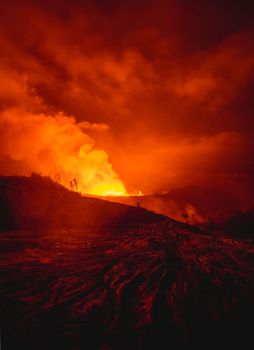 Photos: Kilauea volcano erupts on Hawaii's Big Island