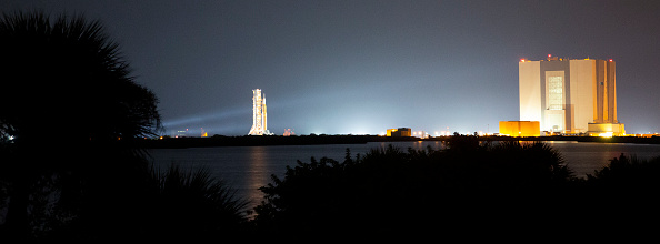Photos: NASA's Artemis I moon rocket arrives at launch pad
