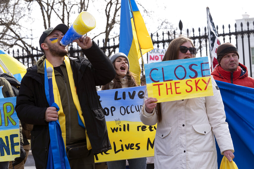 Invasion of Ukraine protested across the globe