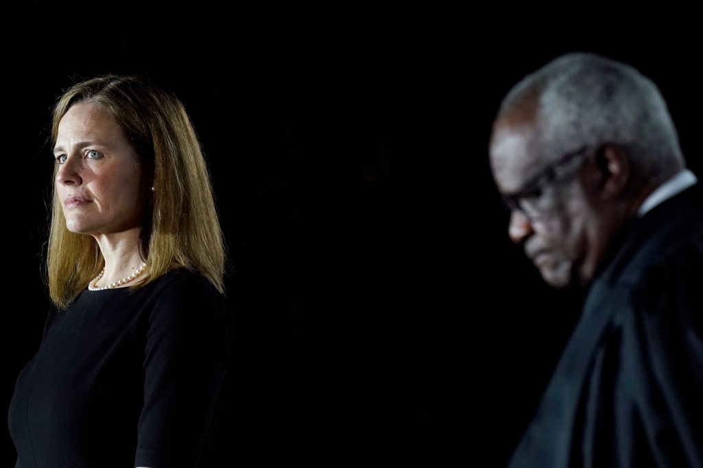 Photos: Amy Coney Barrett sworn in as Supreme Court justice