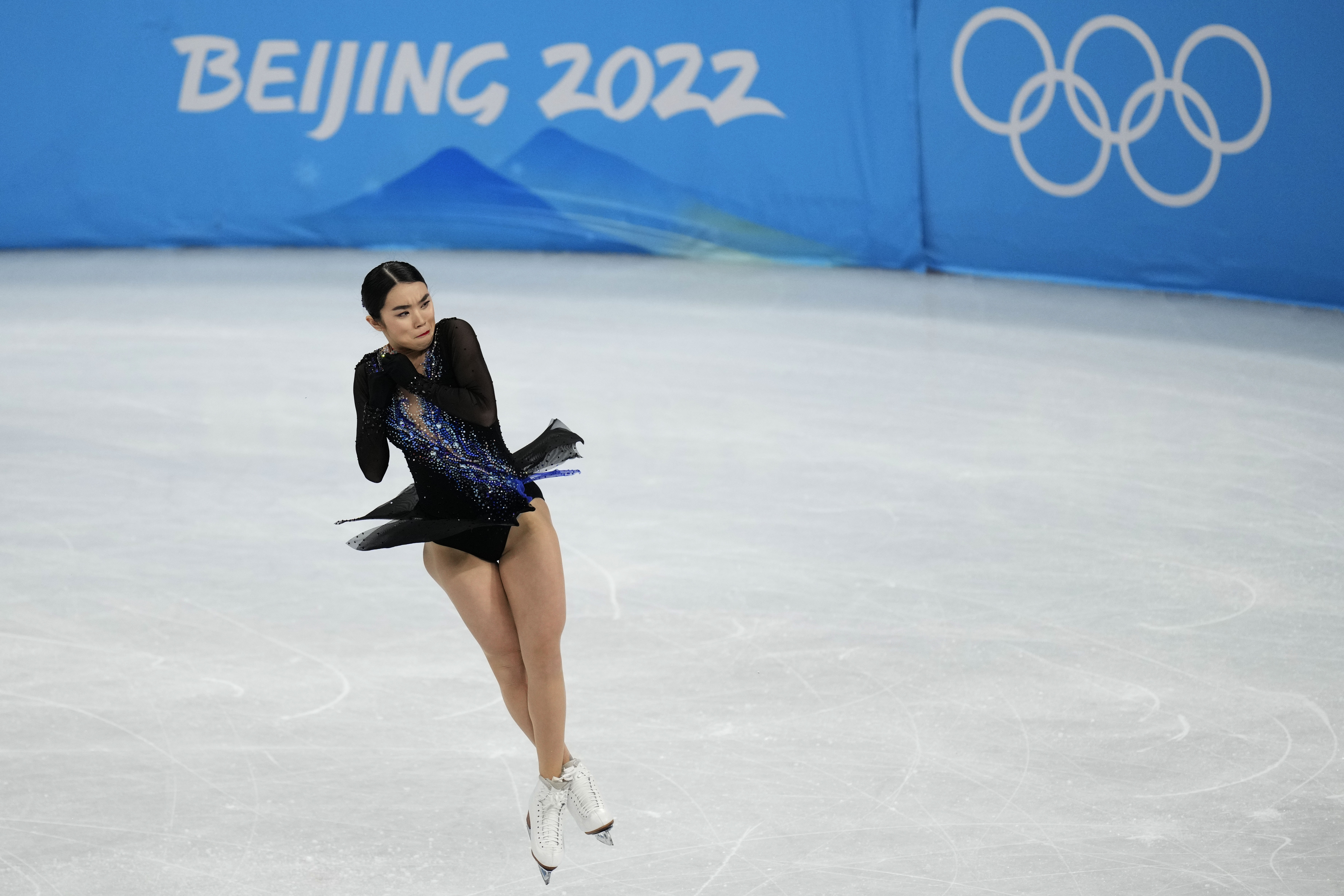 Photos: Olympic women's figure skating competition begins with short program