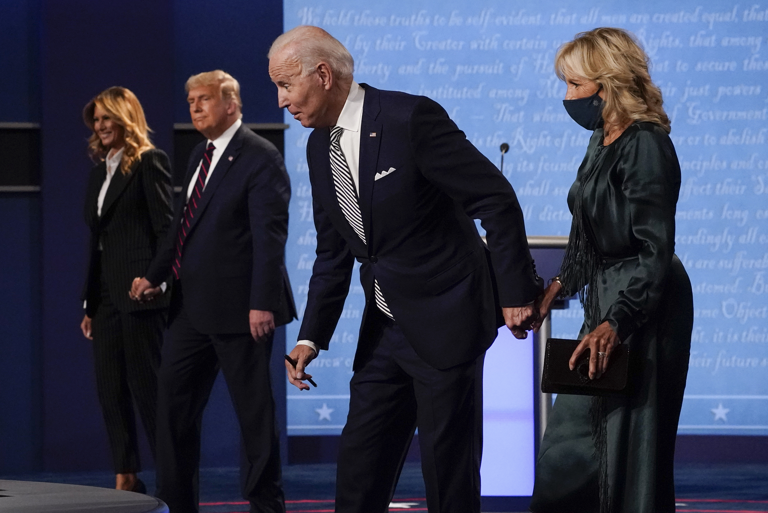 Trump, Biden face off in first presidential debate