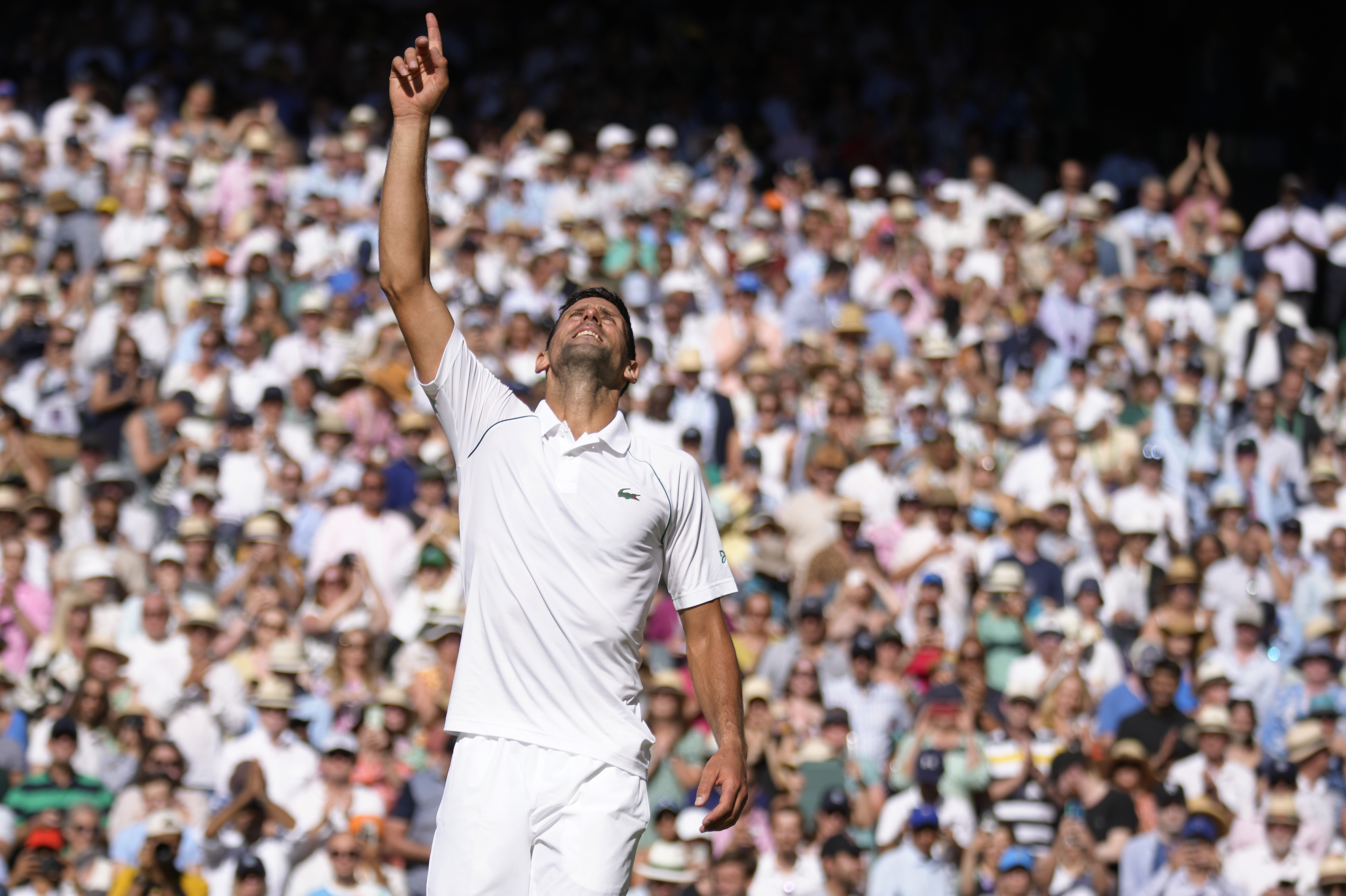 Photos: Novak Djokovic defeats Nick Kyrgios to win Wimbledon 2022 final