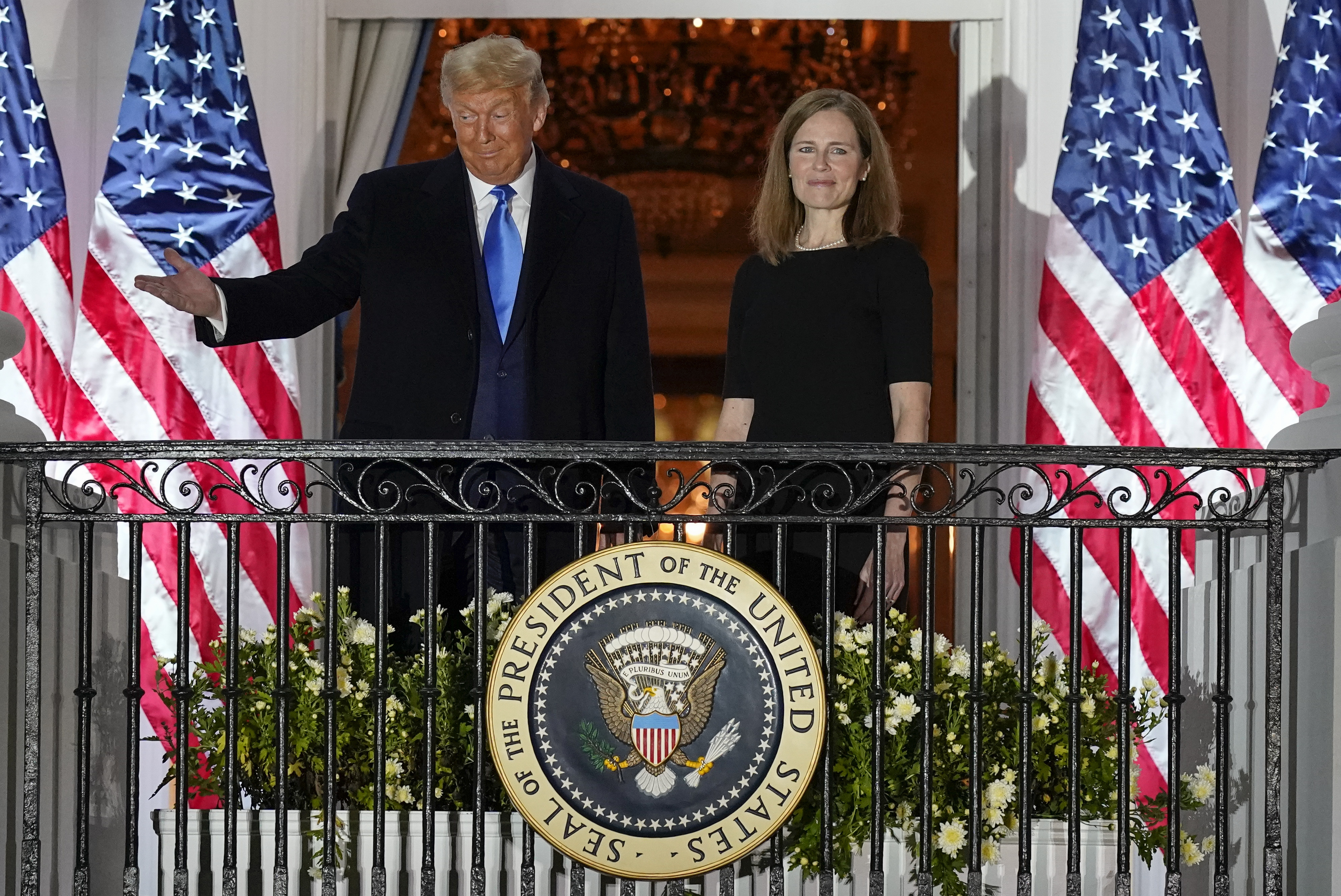 Photos: Amy Coney Barrett sworn in as Supreme Court justice