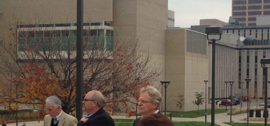 Jerry Springer endorses Turner at Dayton event