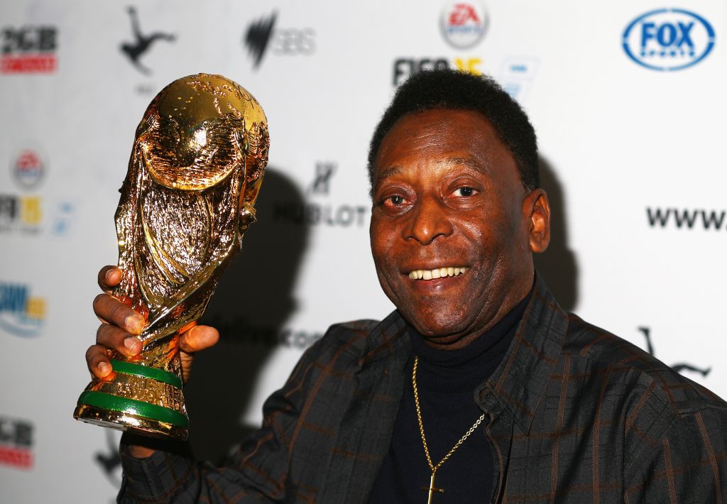 Soccer great Pelé through the years