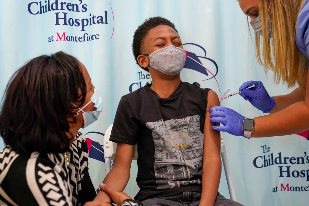 Photos: Elementary-age kids get their first COVID-19 vaccine shots