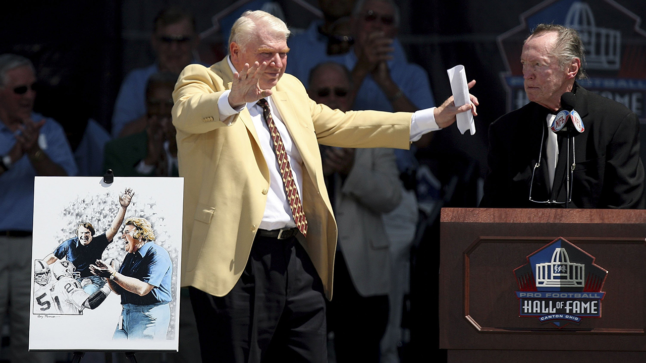 John Madden through the years