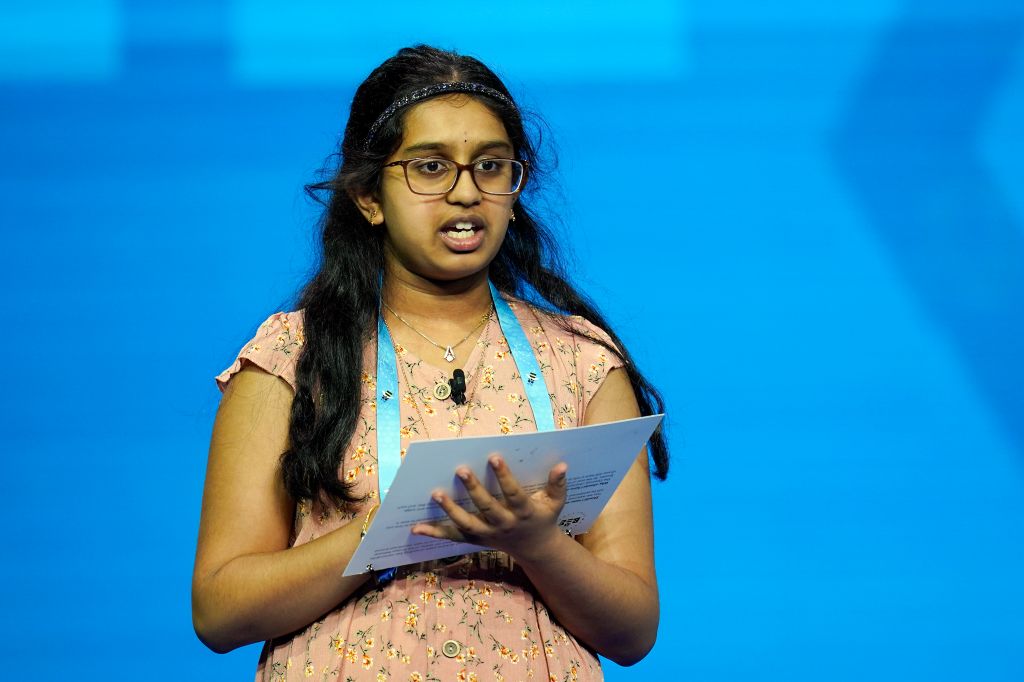 Photos: Louisiana girl wins Scripps National Spelling Bee, makes history