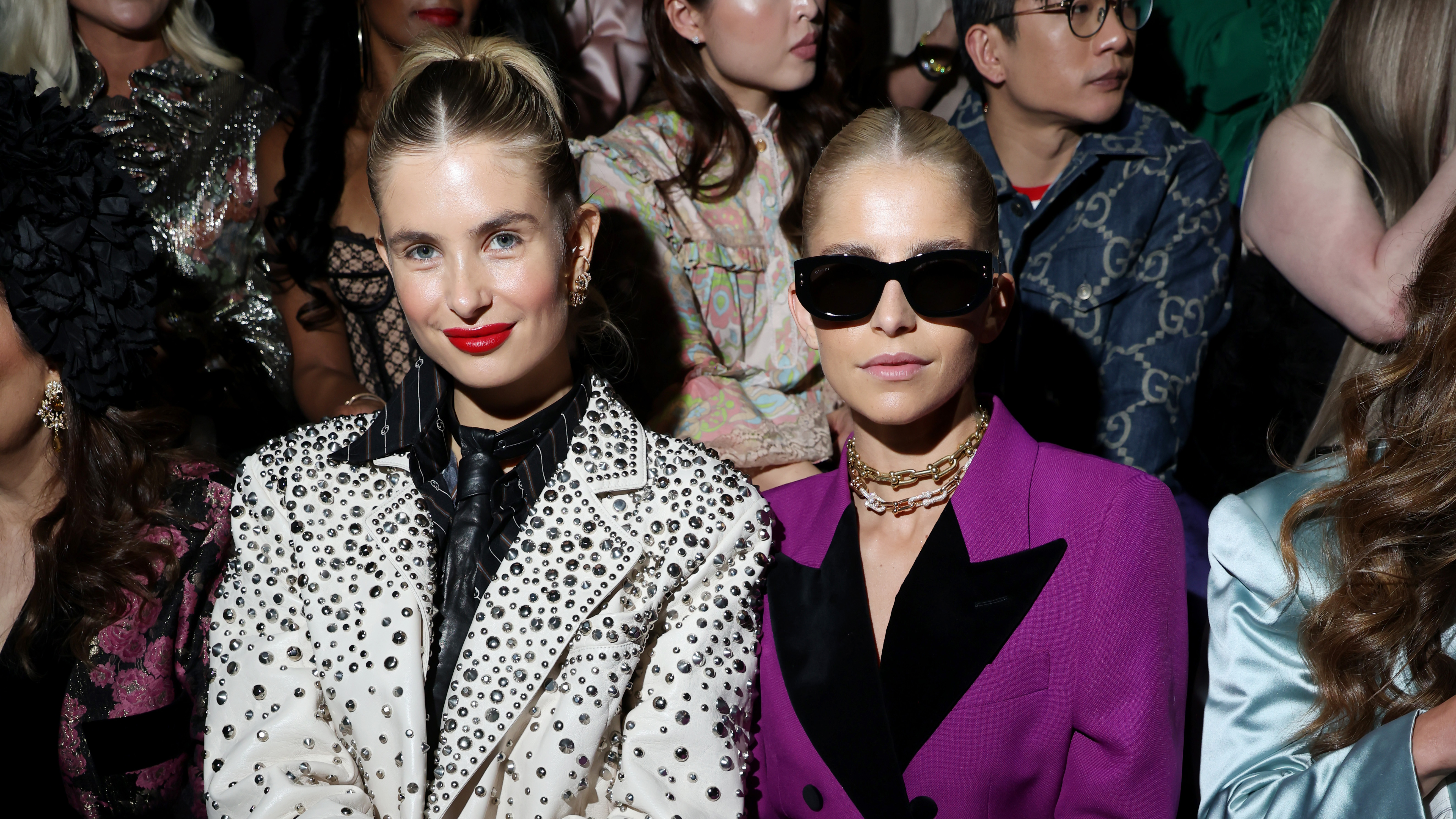 Gucci Twinsburg - Front Row - Milan Fashion Week Spring/Summer 2023