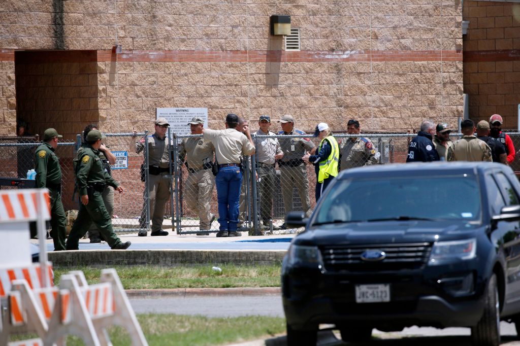 Images from the Robb Elementary shooting