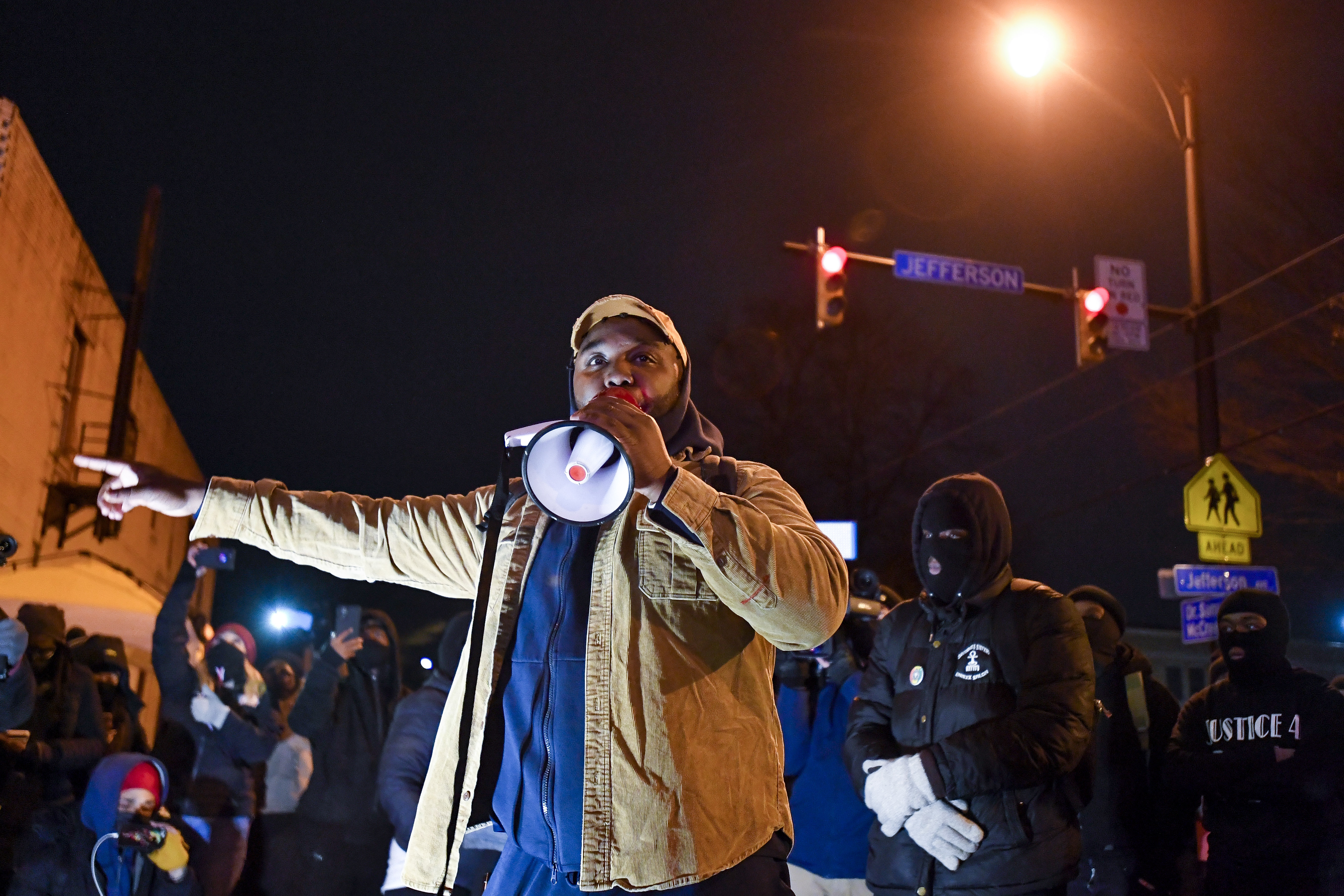 Photos: Protesters take to Rochester streets after police not charged in Daniel Prude death