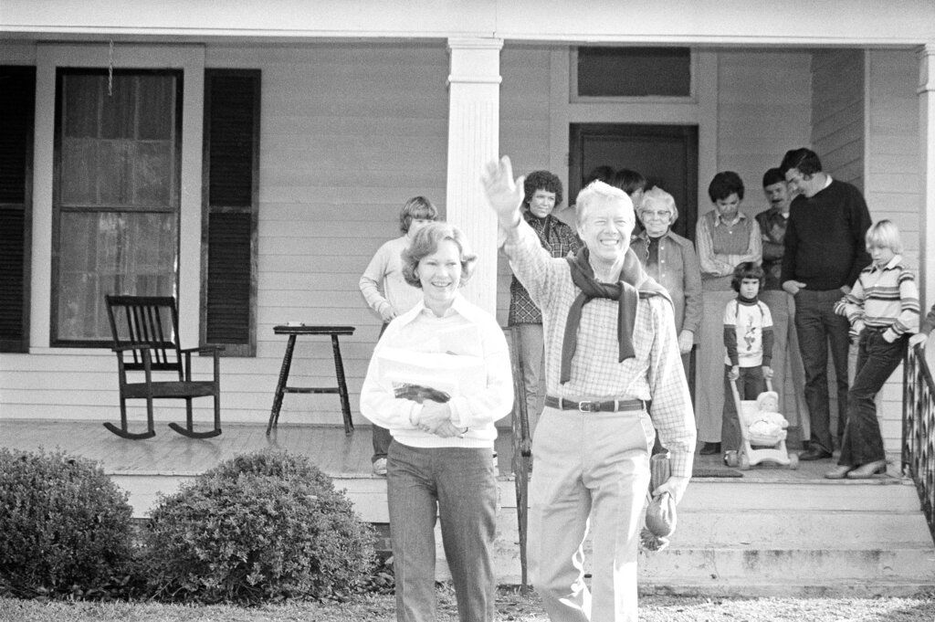 Jimmy Carter and his family