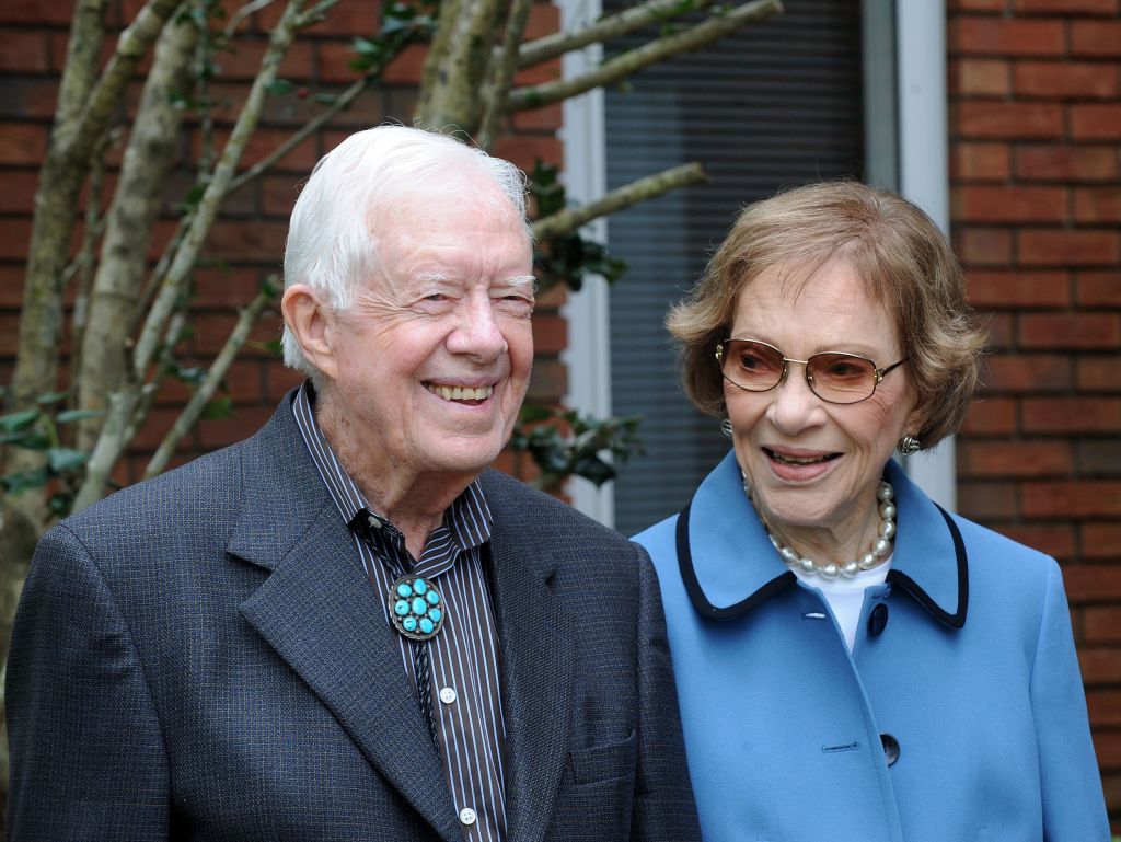 Jimmy Carter and Rosalynn Carter in 2014