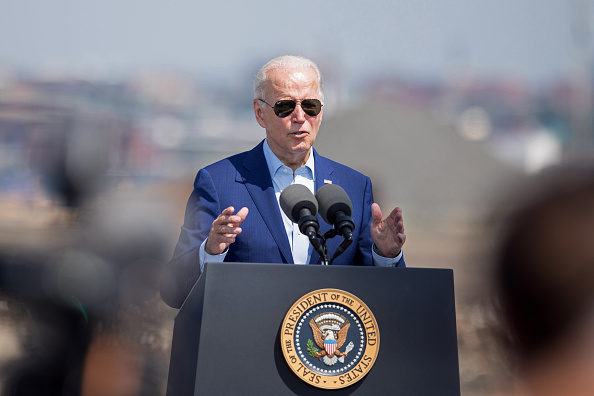 President Biden Addresses Tackling The Climate Crisis