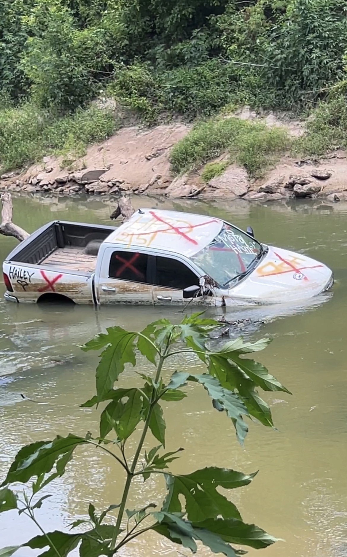 Stuck Truck Buffalo Bayou