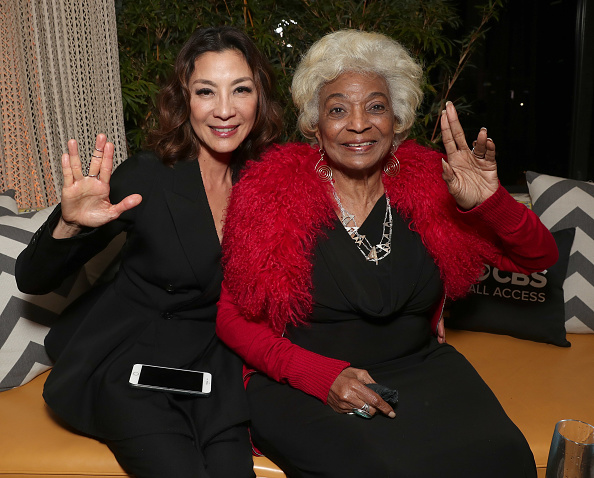 Nichelle Nichols through the years