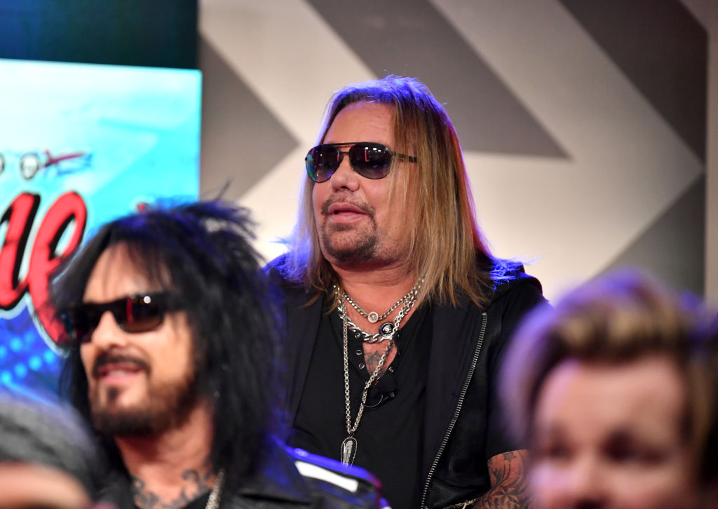 Press Conference For THE STADIUM TOUR DEF LEPPARD - MOTLEY CRUE - POISON At SiriusXM's Hollywood Studios