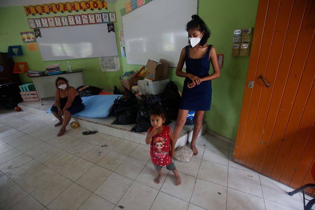 Photos: Hurricane Grace slams Mexico's Caribbean coast