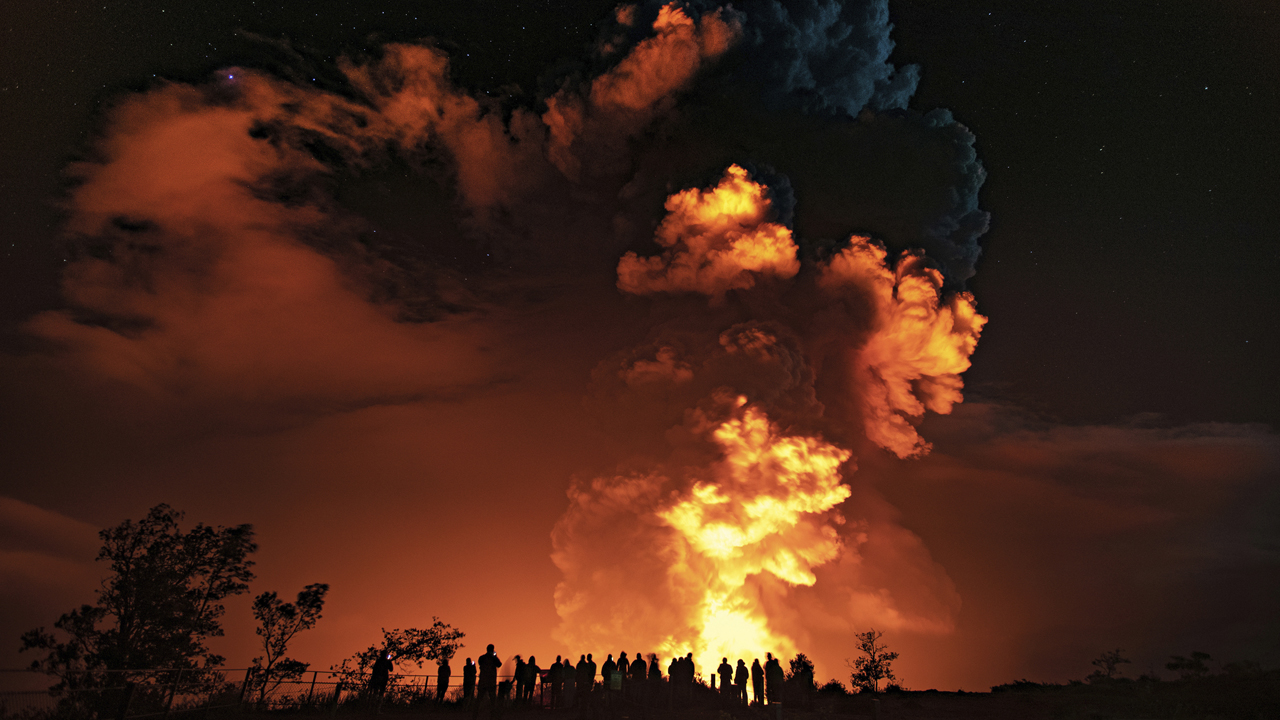 Photos: Kilauea volcano erupts on Hawaii's Big Island
