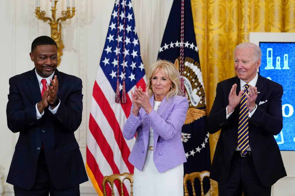Photos: National Teacher of the Year honored in White House ceremony