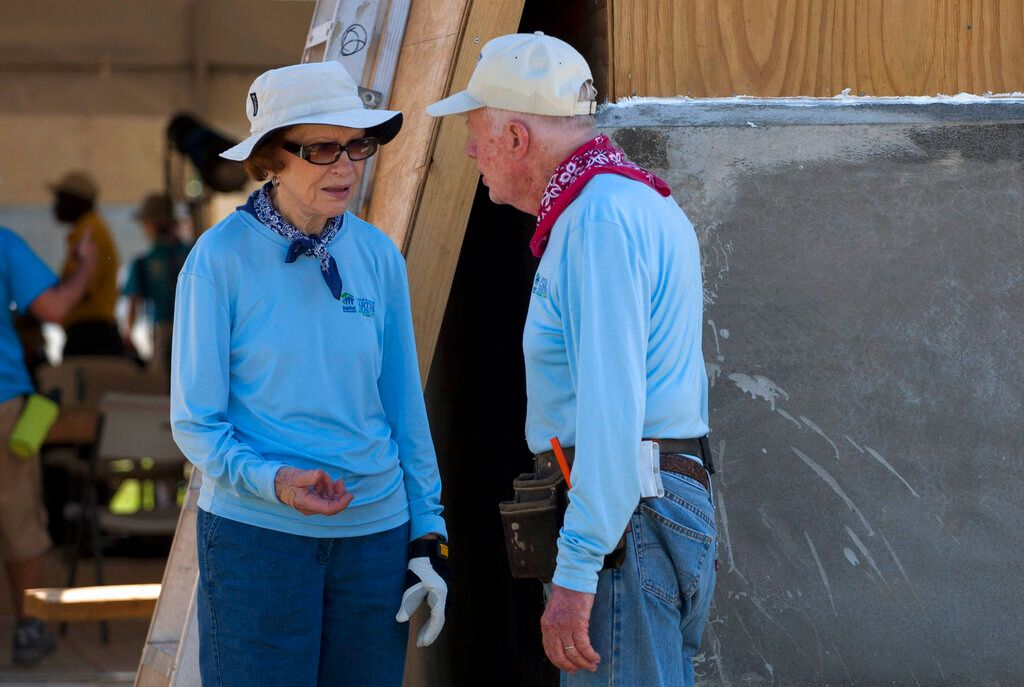 Jimmy Carter and his family