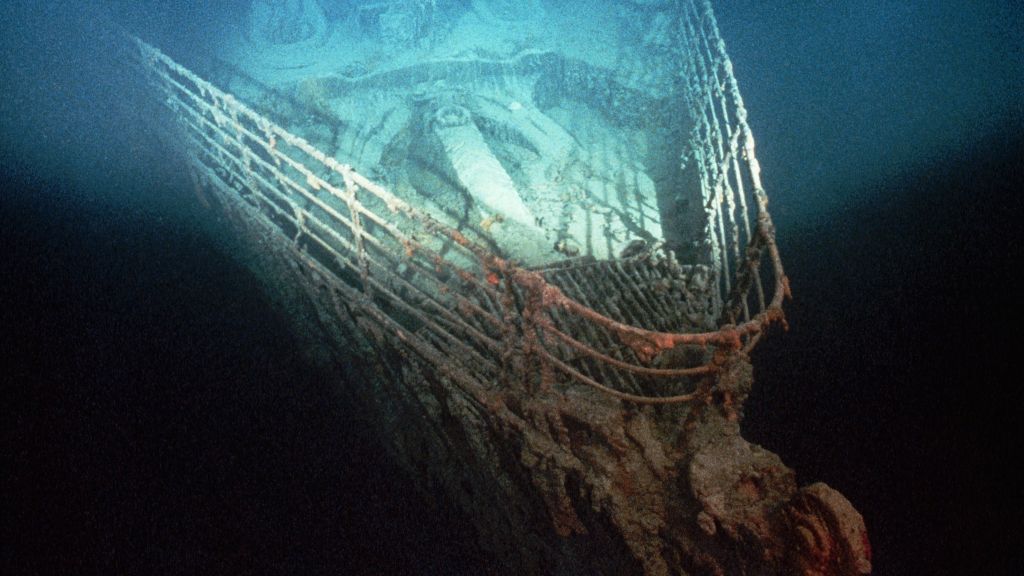 Titanic footage