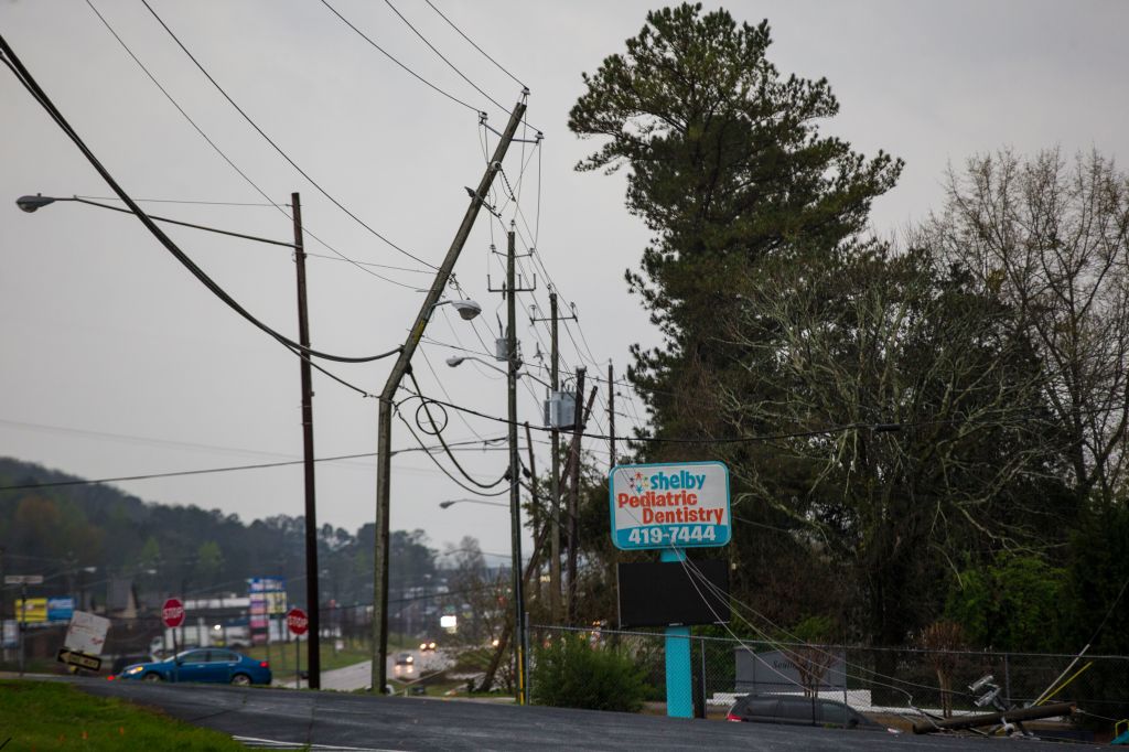 Photos: Deadly tornadoes, storms sweep through Deep South