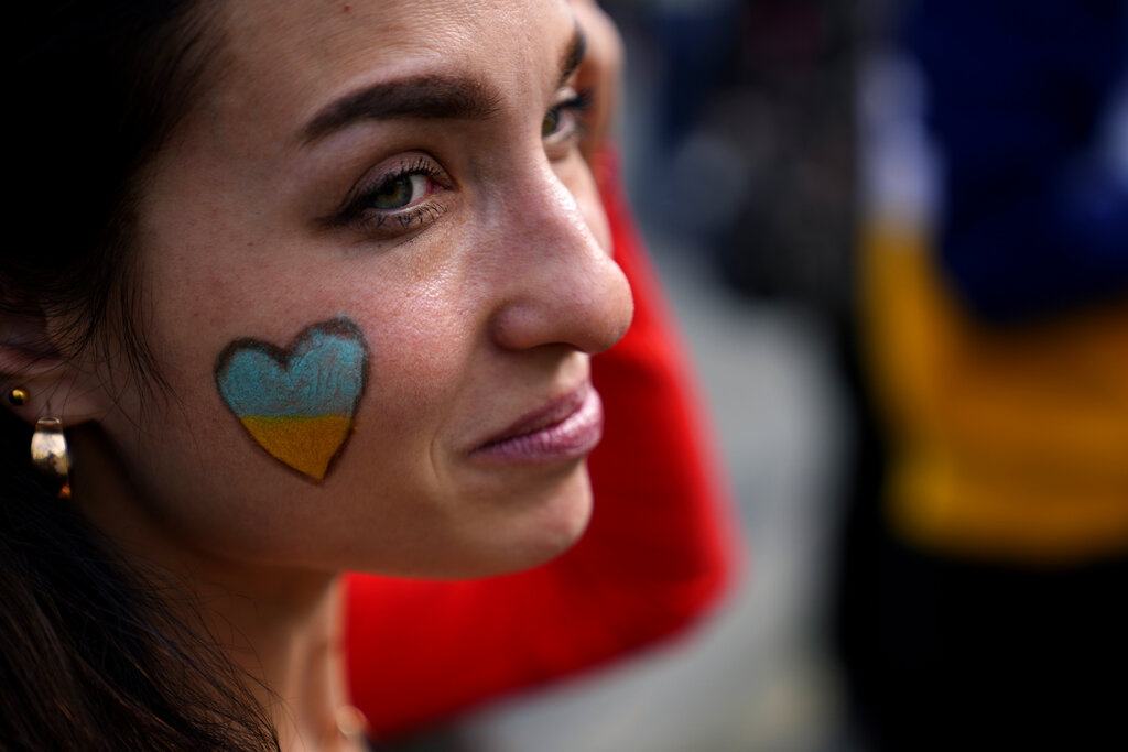 Invasion of Ukraine protested across the globe