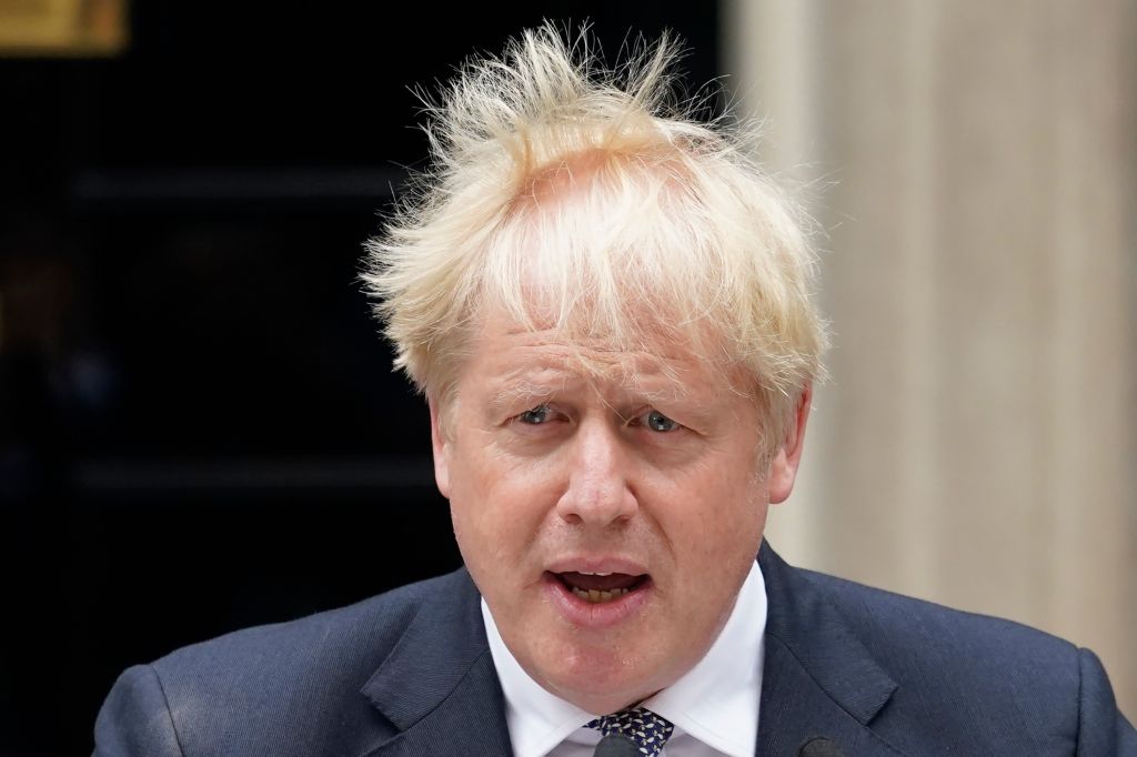 Photos: Boris Johnson agrees to resign as British prime minister