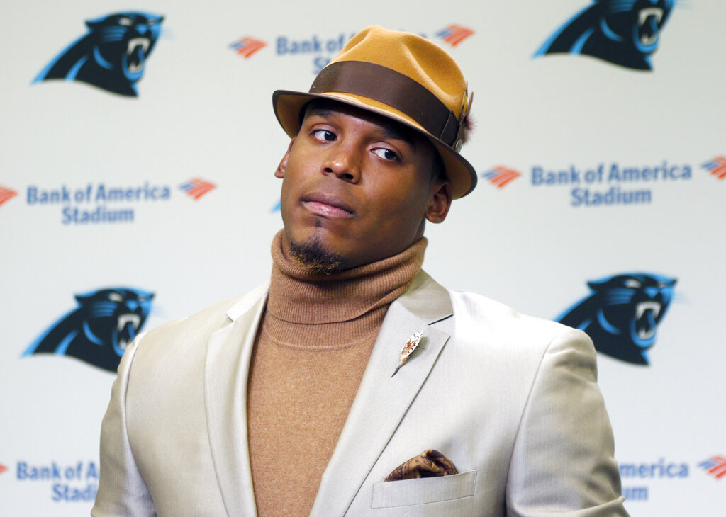 Cam Newton through the years