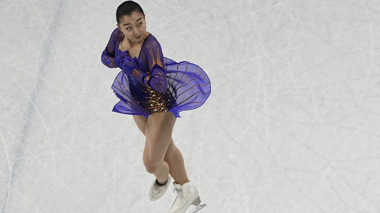 Women's free skate program at the Beijing Olympics