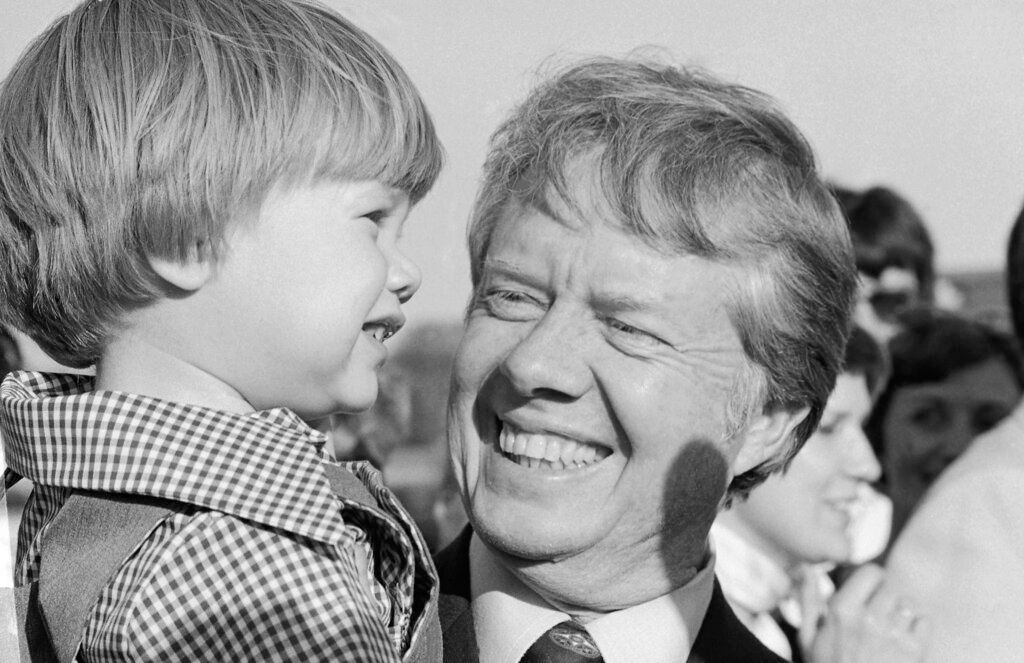 Jimmy Carter and his family