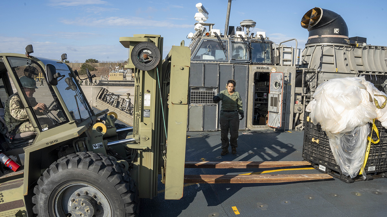 Navy recovers Chinese balloon debris off SC coast