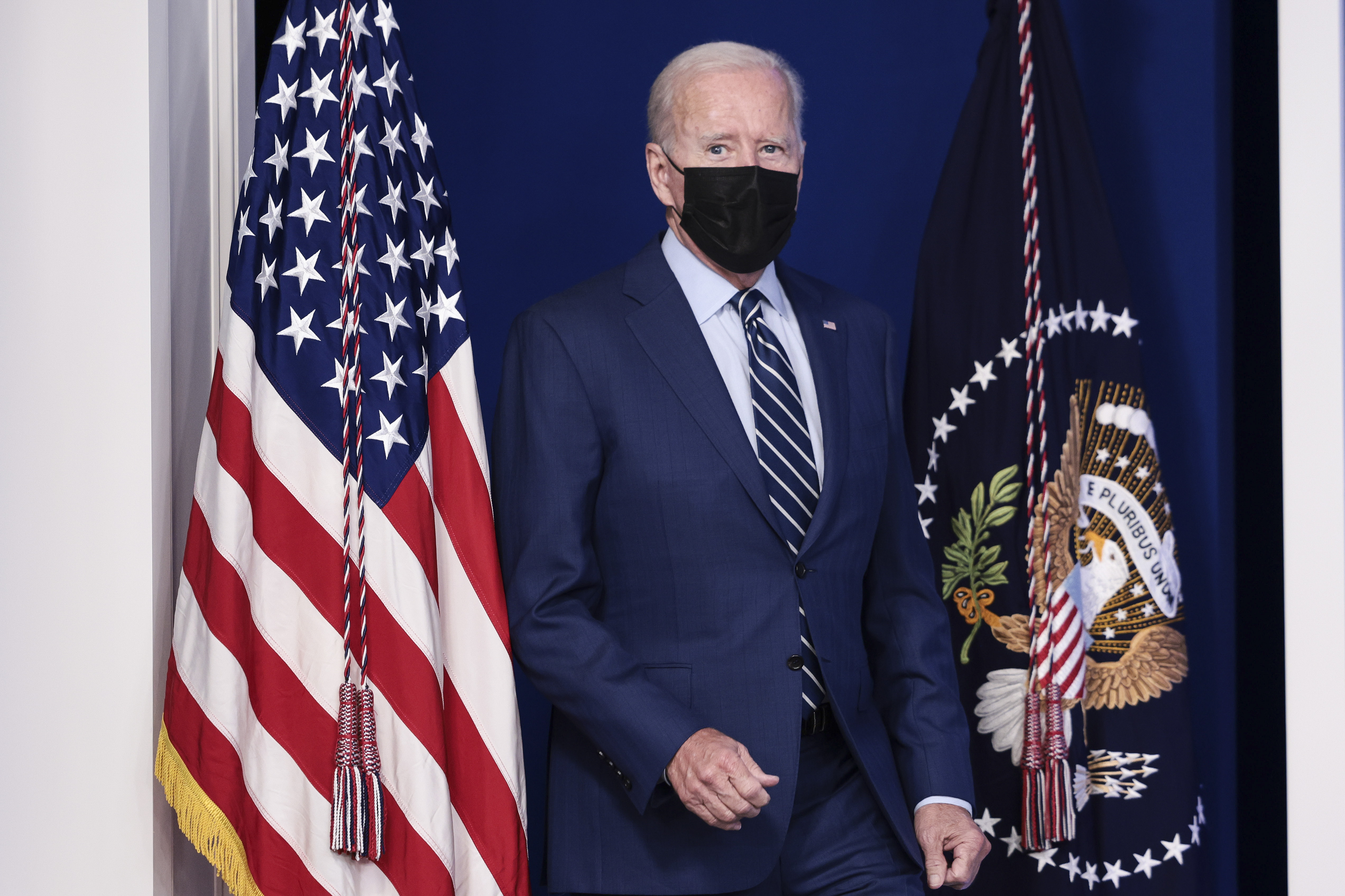 Photos: President Joe Biden gets COVID-19 vaccine booster shot