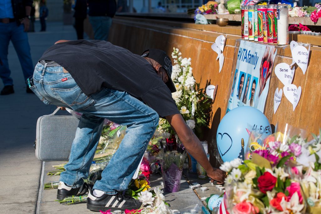 Photos: Community pays tribute to victims of deadly San Jose railyard shooting